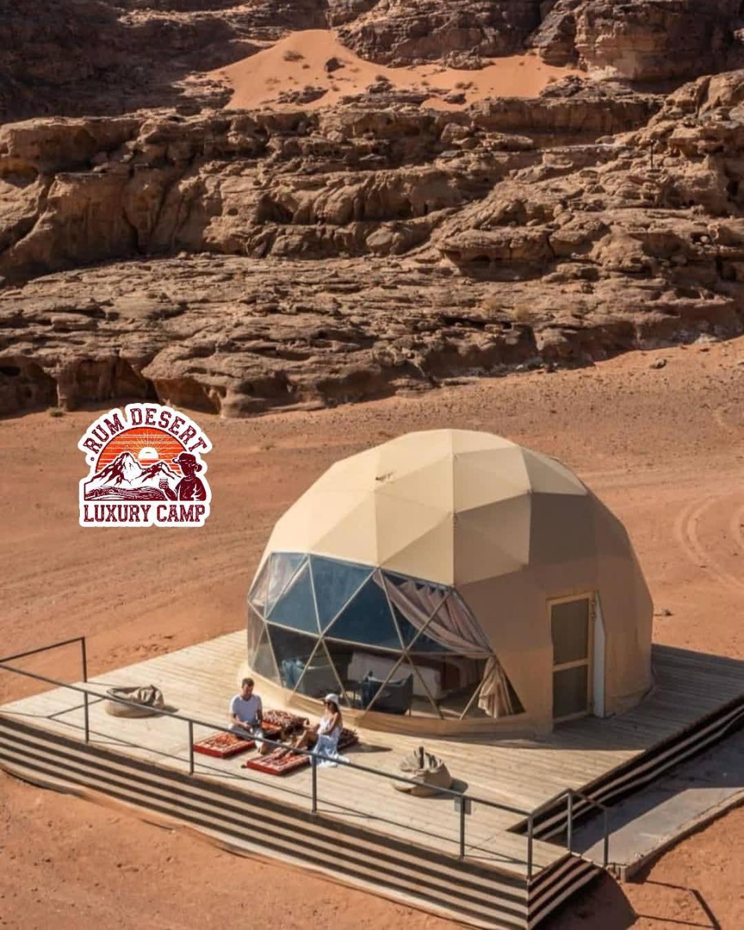 Rum Desert Luxury Camp & Bubble Room Wadi Rum Esterno foto