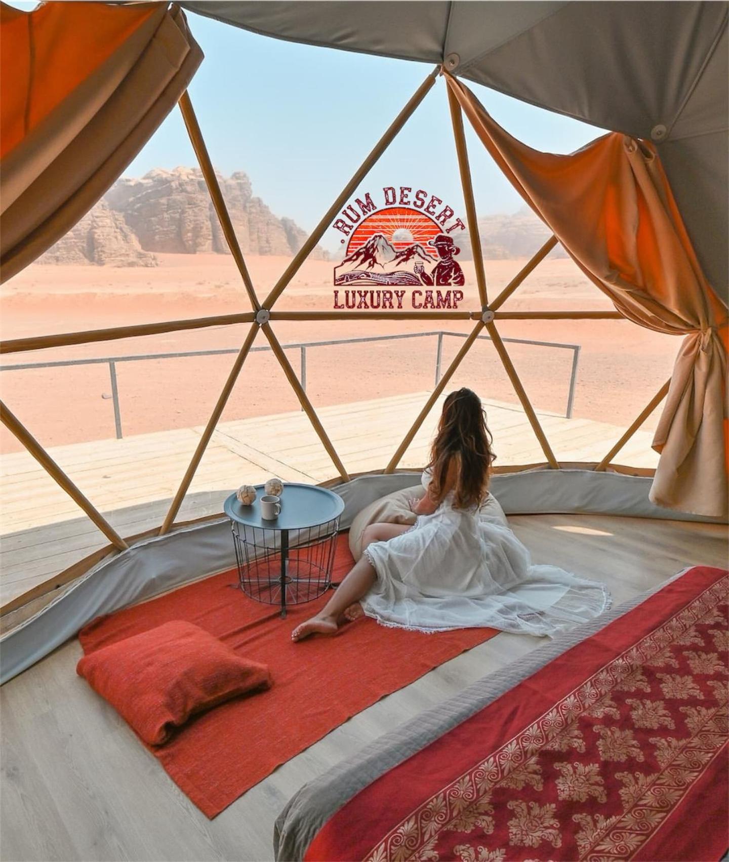 Rum Desert Luxury Camp & Bubble Room Wadi Rum Esterno foto