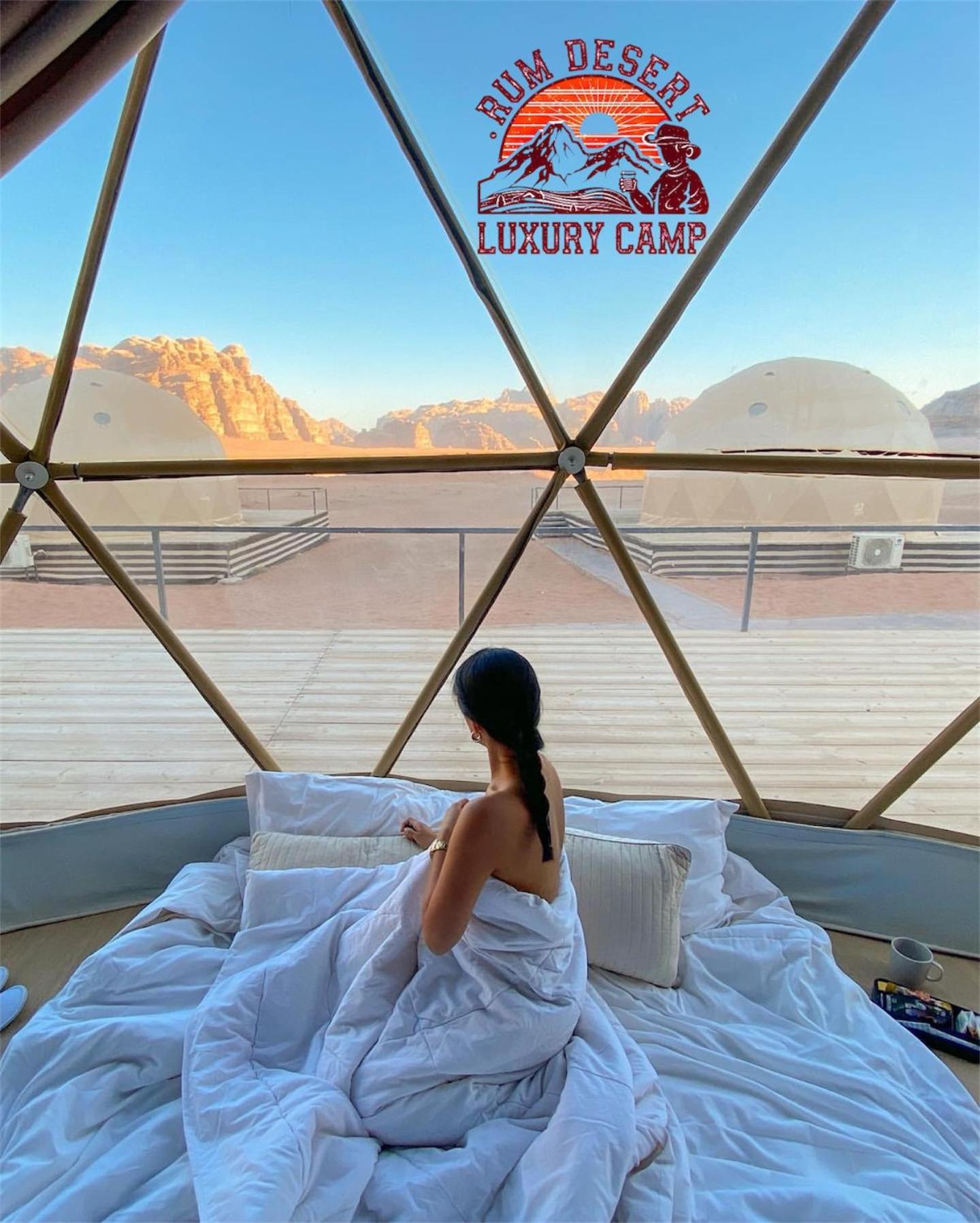 Rum Desert Luxury Camp & Bubble Room Wadi Rum Esterno foto